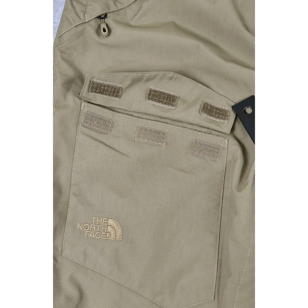 The North Face Hyvent Snow Pants Mens LG Tan Olive  Nylon Ski Snowboard NFOA2TJJ